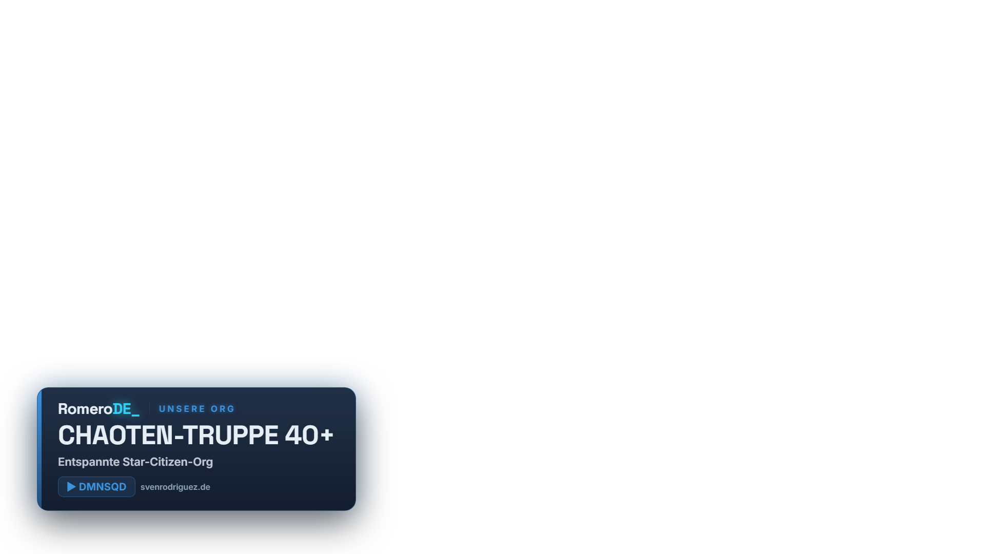 Org DMNSQD · Chaoten-Truppe 40+