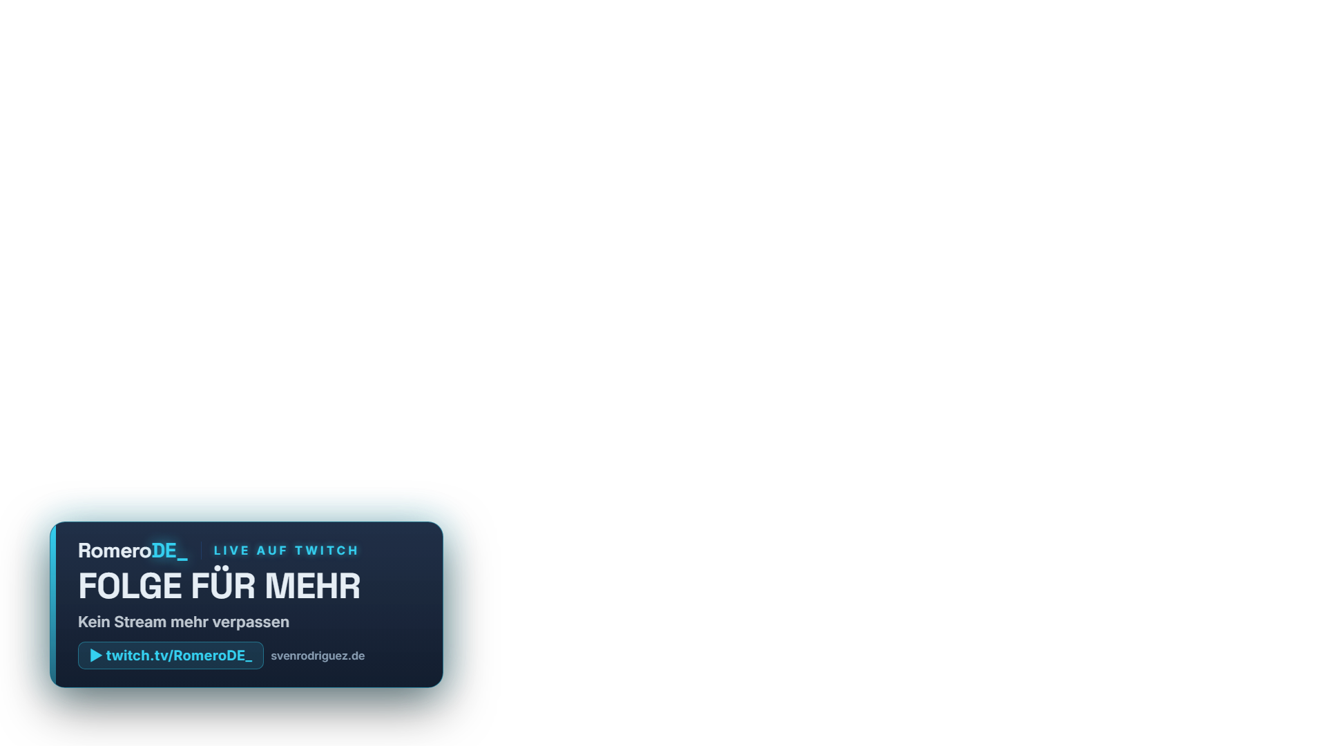 Twitch · Folge für mehr