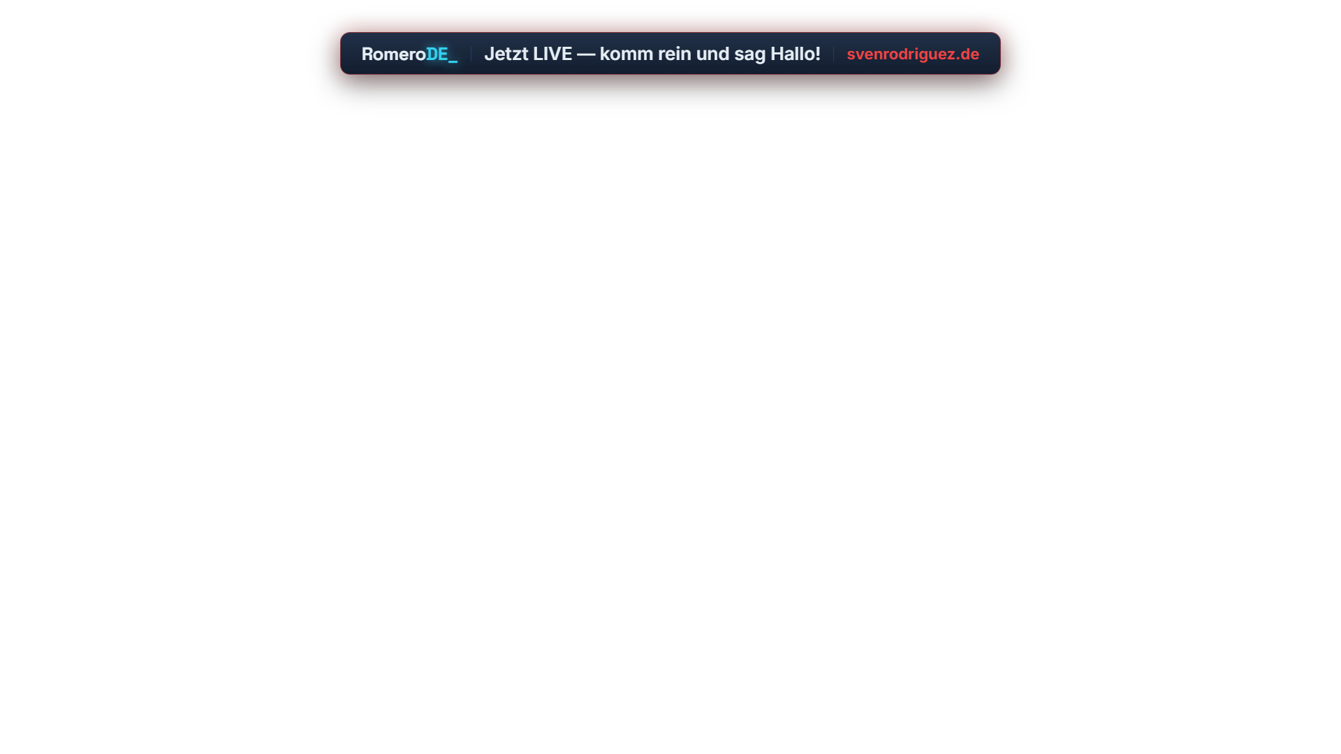 Jetzt live